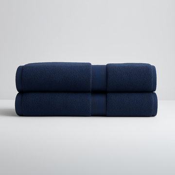 Egyptian Cotton Hand Towels - Premium Hotel-Grade (2pcs, 28x16in)