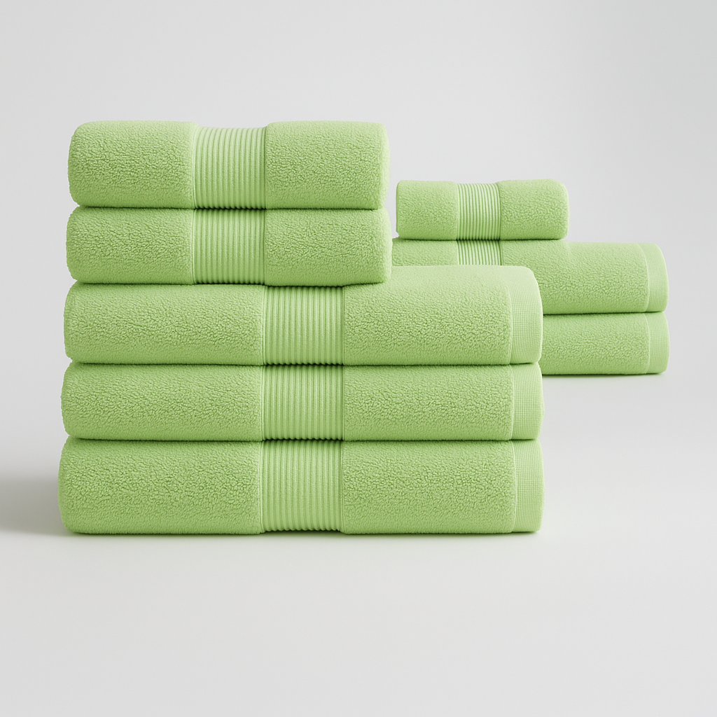 Egyptian Cotton Spa Collection - Luxury Hotel Towels (10pcs)