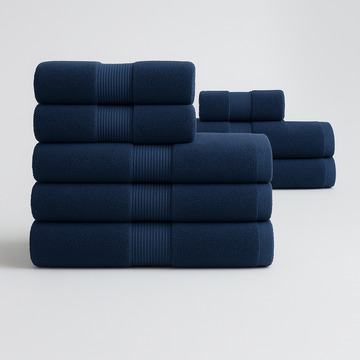 Egyptian Cotton Spa Collection - Luxury Hotel Towels (10pcs)