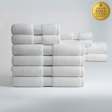 Egyptian Cotton Spa Collection - Luxury Hotel Towels (10pcs)