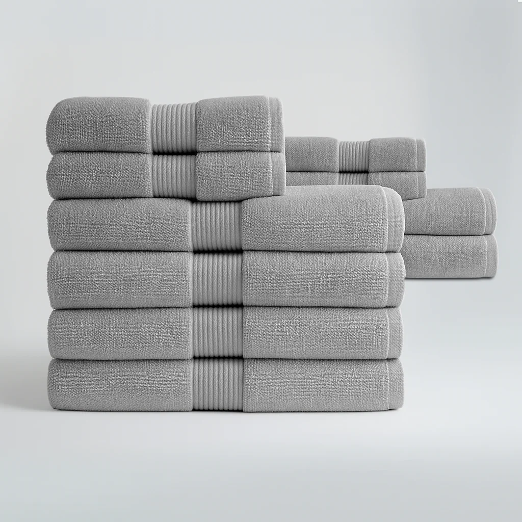 Egyptian Cotton Spa Collection - Luxury Hotel Towels (10pcs)