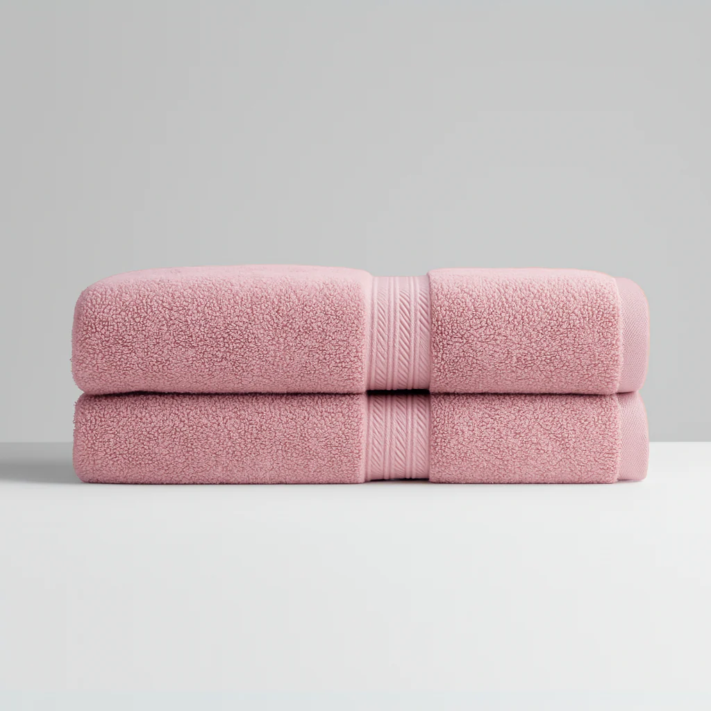 Egyptian Cotton Bath Towels - Stay Soft Forever (2pcs, 59x28in)